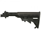 AK T6 Collapsible Stock, Black