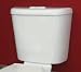 CAROMA Sydney Smart Dual Flush Toilet Tank, WHITE - 622322W
