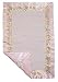Pink Cuddle Bug Security Blanket - Multi-textured, double layered security blanket for babies and toddlers. 14 in x 22 in. 100% Cotton Terry cloth, 100% Cotton Flannel with 100% Polyester Satin trim and ribbon. Made in USA.