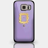 Monica's Peephole Door Friends Tv Show for Iphone and Samsung Galaxy Case (Samsung Galaxy S6 Edge Black)
