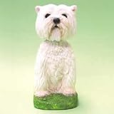 Mini Bobble Head Dog West Highland White TerrierIMAGE