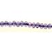 7" Gemstone Round Lumi Lilac Bead Strand, 5mm x 3mm