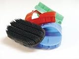 Large Plastic Curry Comb-Red