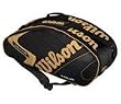 Wilson K Tour Black Gold 6 Pack Tennis Bag