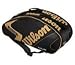 Wilson K Tour Black Gold 6 Pack Tennis Bag
