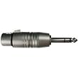 HOSA GXP-143 XLR Female to Balanced 1/4 inch Male Adapter