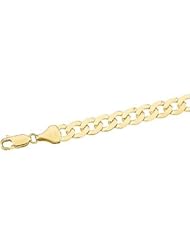 14K Yellow Gold Curb Chain 20 Inch