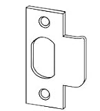 Brass Accents D09-C0090-625 Copy Chrome T-Strike Plate for Brass Accents Knob and Lever Sets D09-C0