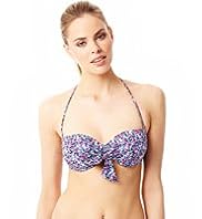 Halterneck Spotted Underwired Bikini Top