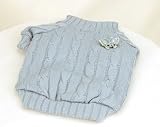 Blue Ribbon Knit Dog Sweater -Size Extra Large