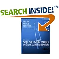 Click here to buy MCSA MCSE MCDBA Self-Paced Training Kit: Microsoft SQL Server(TM) 2000 System... by Microsoft Corporation.