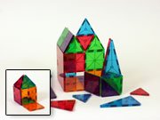 Magna-Tiles Translucent Colors 100 pieces