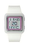 Casio Digital Poptone White Resin Grey Dial Women's watch #LDF20-7AV