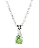 Peridot Birthstone Necklace