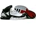 "Nike Air Zoom Huarache 2K5 (white / silver / black), US Boy size: 5.0"