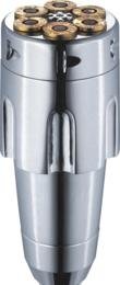 Pilot Motorsports PM-2104 Shift Knob for Manual / Automatic Transmission, Six Shooter