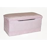 Harmony Kids Deluxe Toy Box, Pink Dot