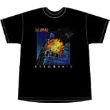 Buy Vintage Def Leppard Pyromania T-Shirt - Blackest Black by Rusty Shirts