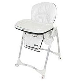 Baby Trend High Chair in White Leatherette
