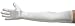 23 Classic Adult Size Long Opera Length Satin Gloves- Diamond White
