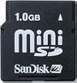 SanDisk 1GB MiniSD Memory Card for Nokia N80 N73 E70 E62 6265i