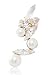 CHOP MALL Classic Pearl Diamanted Beautiful Ear Cuff(1 Pc)