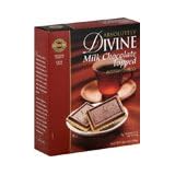 Absolutely Divine Milk Chocolate Topped Butter Cookies, 10.6 OZ (6 Pack)