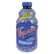 Wymans, Juice Wld Blueberry Pet, 46-Fluid Ounce (8 Pack)