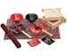 Kitchen Craft POGSET1 Pure Oriental Two Person Dining Gift Set - Black & Red, Gift Packed