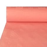 50 m Tischdecke Rosa Tischtuch Tischläufer 12574