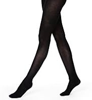 100 Denier Thermal Opaque Tights with Wool