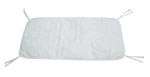 American Baby Company Teddy Bear Terry Sheet Saver, White