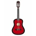 Music Alley 1/2 Size Junior Guitar Includes CD And Tutor Book - Red
