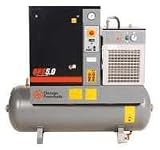 Chicago Pneumatic Quiet Rotary Screw Air Compressor with Dryer ? 5 HP, 460 Volts, 3 Phase, Model# QRS5.0HPD