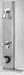 Zurn Z7533-hw Stainless Steel Temp-gard Aqua-panel Temp-gard Aqua-panel Z7533-hw Shower Panel With Pressure Balanced Shower Valve And Metering Feature Z7533-hw