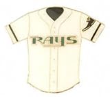 Tampa Bay Devil Rays Poly/Cotton Youth Jersey by Majestic - Youth Small