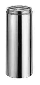 DuraVent 9406GACF Galvanized Class A Galvanized 36 Inch Chimney Pipe - GA (CF) with 6 Inch Inner Diameter