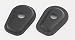 Produkt-Bild: Montageplatten INDY SPACER ISK1 f&uuml;r Mini-Blinker f&uuml;r Kawasaki, schwarz, Set