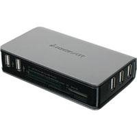 IOGear USB 2.0 Combo Hub and Card Reader with Mini-B Cable GUH286