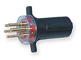 Westward 1EKP1 Round Pin Circuit Tester 7 Way, 12V DC