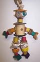 Planet Pleasures Bamboo Man 8in x 6in Small Bird Toy