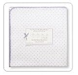 Swaddle Designs Ultimate Receiving Blanket - Lavender Polka Dots