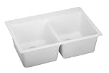 Elkay ELG3322WH0 Gourmet Egranite Kitchen Sink