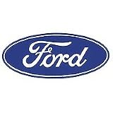 13 1 2 Blue Ford Oval Jumbo Classic Decal by Ford