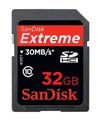 32GB SanDisk Extreme SDHC HD Video Memory Card Class 10 - 30MB/s for Acer t ....