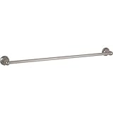Taymor 04-SN4930 Diamondback Series 30-Inch x 3/4-Inch Towel Bar, Satin Nickel