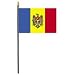 Moldova Miniature Flag