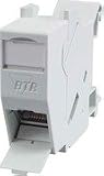BTR 10x E-DAT modul REG 8(8) IP20 unbestueckt zur Montage auf Hutschiene TH35 1TE >18mm lichtgrau unbestueck f. 1x E-DAT