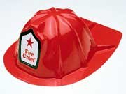 12 kids /child Fire Chief Firefighter hats - one dozen
