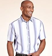 2 Longer Blue Harbour Modal Blend Tonal Striped Shirt